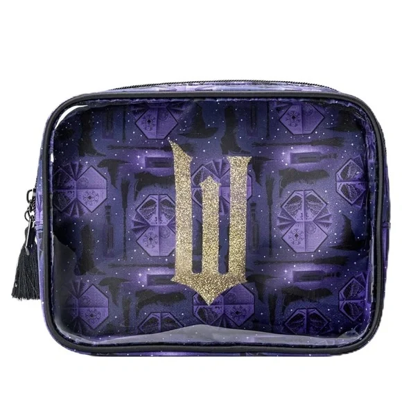 Wicked Purple Double Zip Organizer - Makeup Bag, Travel Cosmetic Bag - Picture 2 of 10